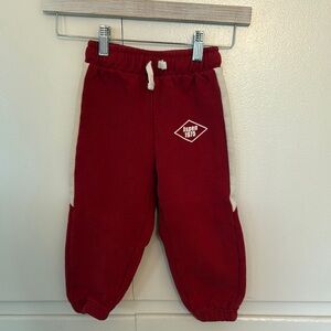 Kids Red Sweatpants